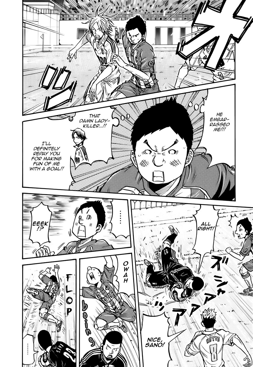 Giant Killing chapter 187 page 11