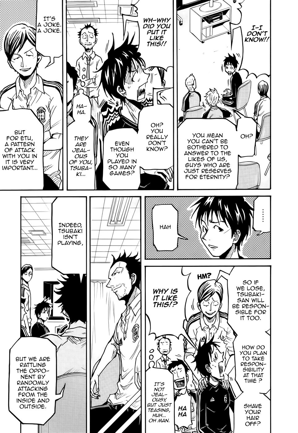 Giant Killing chapter 188 page 18