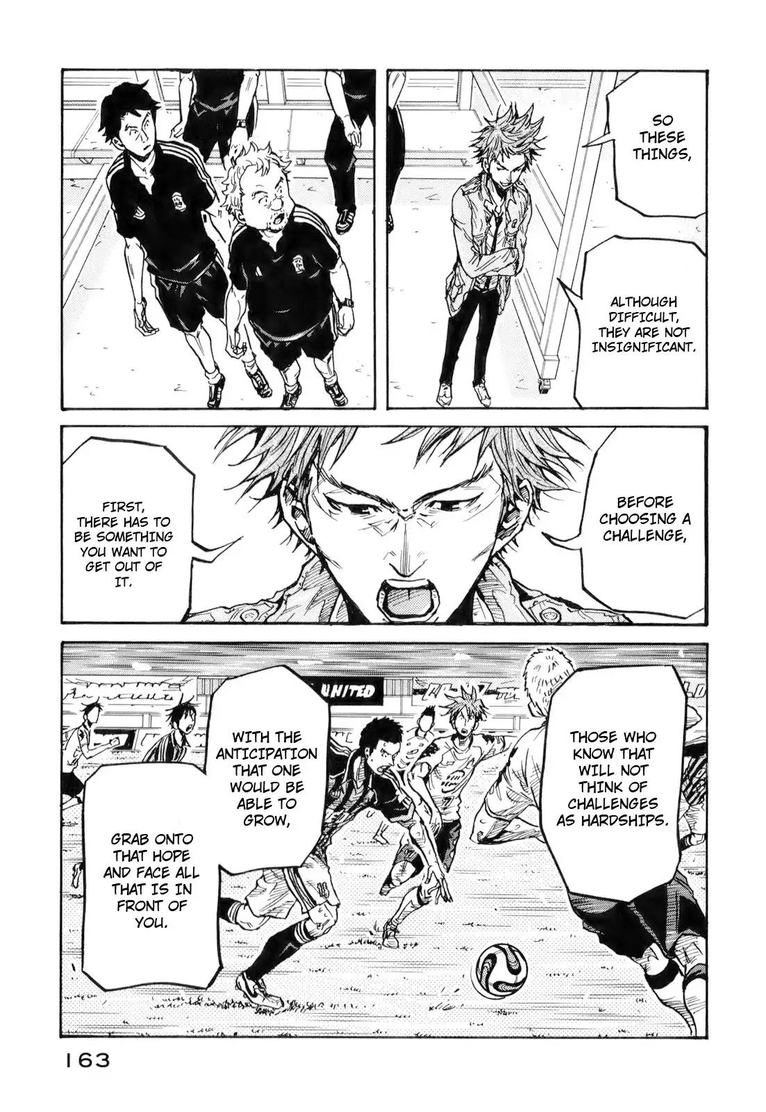 Giant Killing chapter 255 page 13