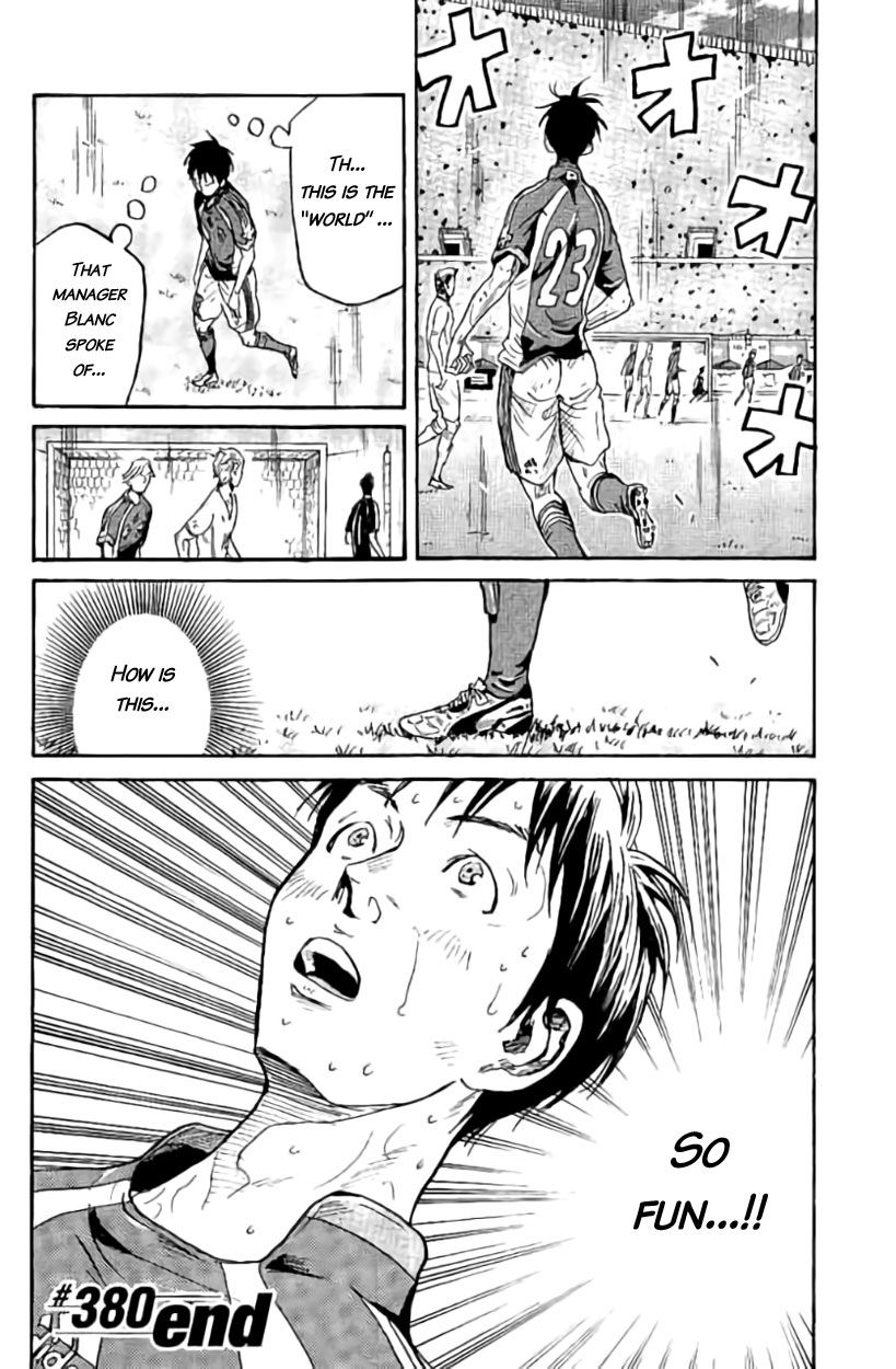 Giant Killing chapter 380 page 20