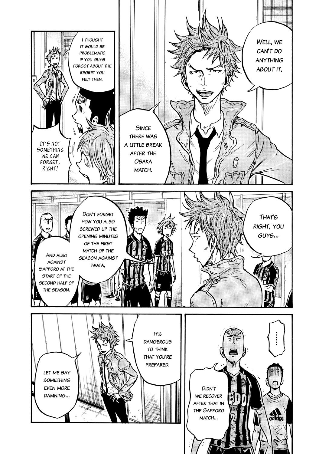 Giant Killing chapter 388 page 13