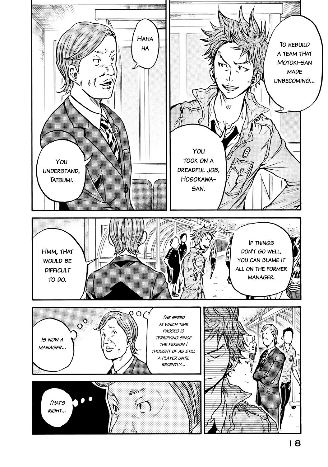 Giant Killing chapter 388 page 19