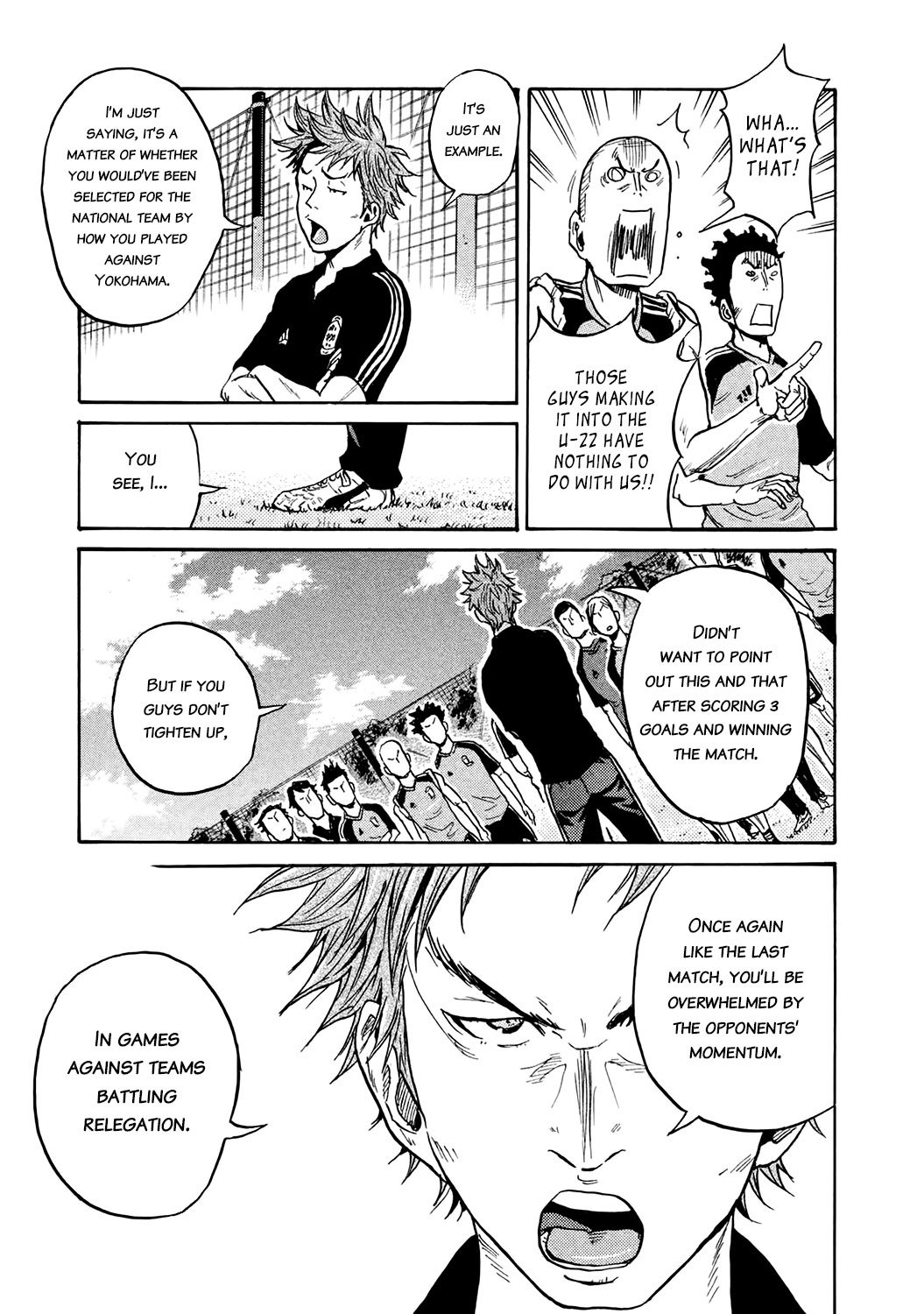 Giant Killing chapter 391 page 19