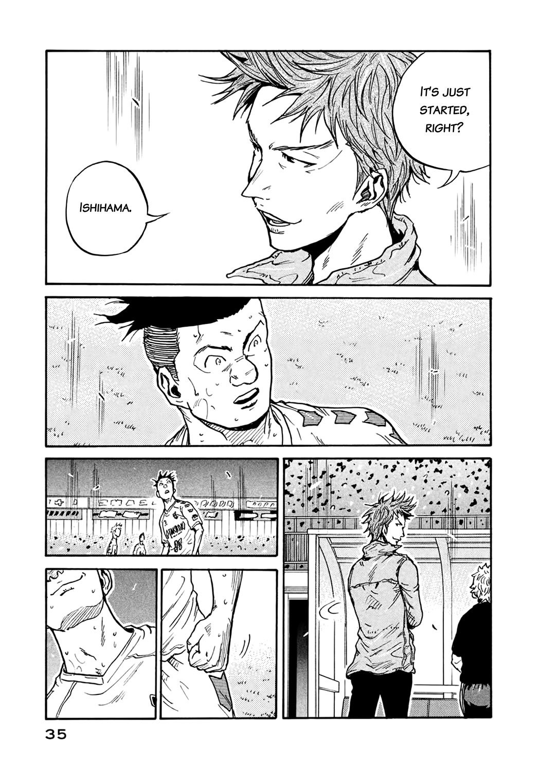 Giant Killing chapter 399 page 10