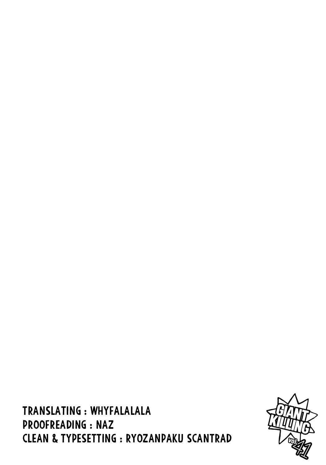 Giant Killing chapter 399 page 21