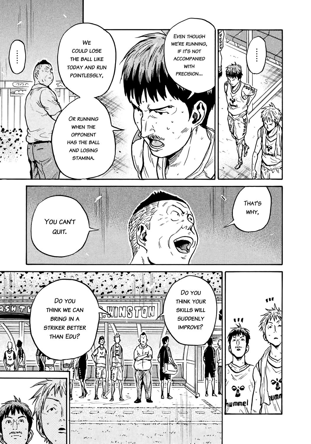Giant Killing chapter 400 page 4