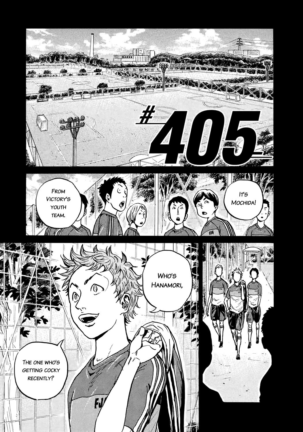 Giant Killing chapter 405 page 1