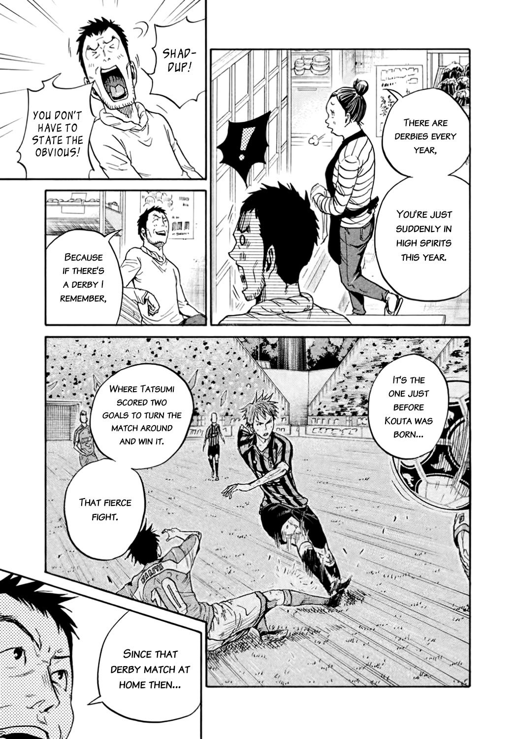 Giant Killing chapter 407 page 9