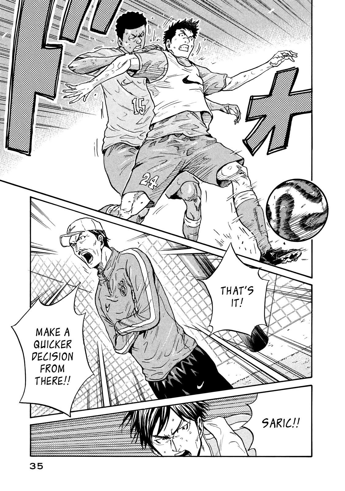 Giant Killing chapter 409 page 11