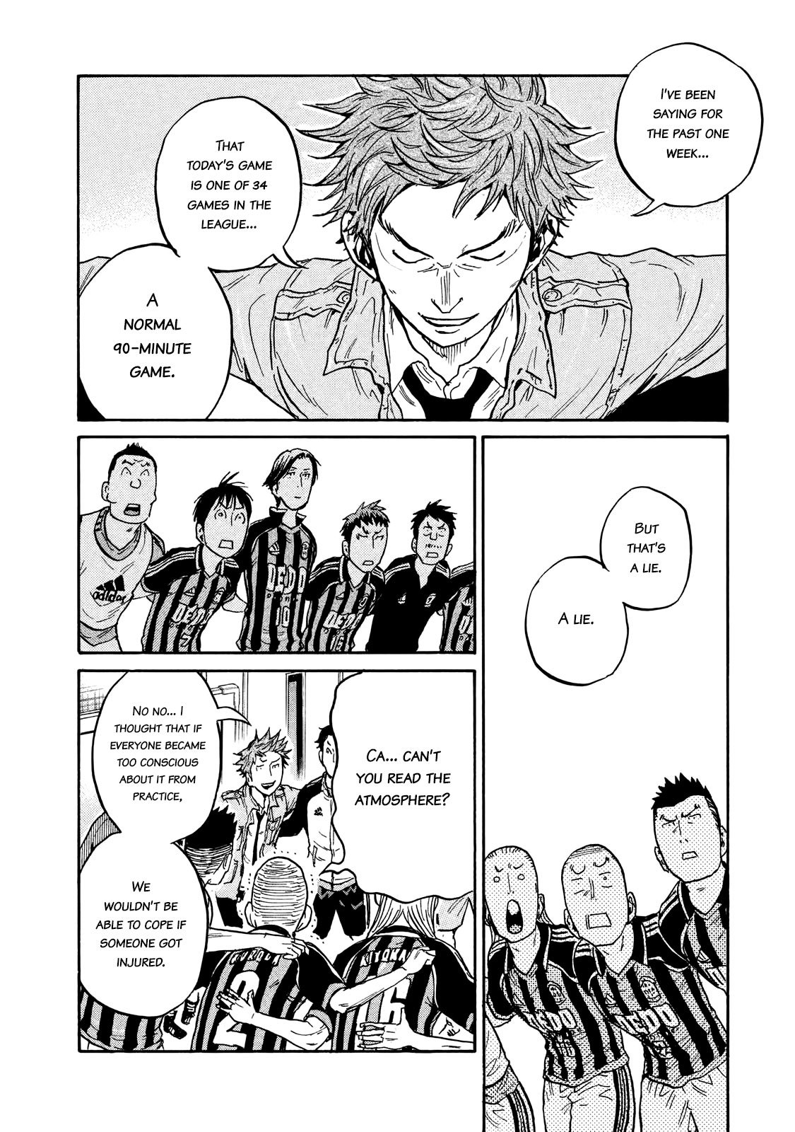 Giant Killing chapter 412 page 12