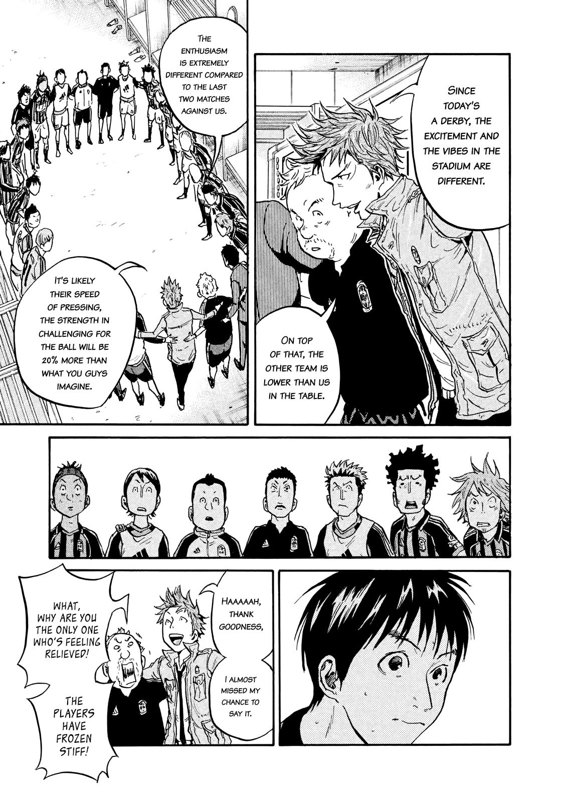 Giant Killing chapter 412 page 13