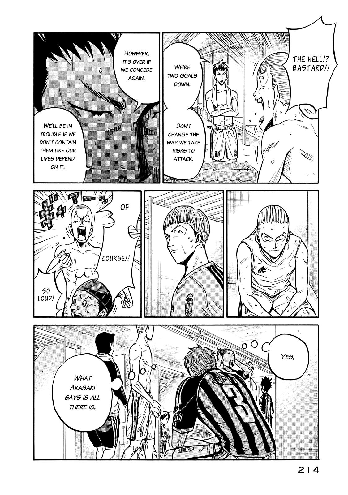 Giant Killing chapter 427 page 11