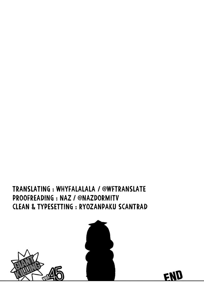 Giant Killing chapter 447 page 21