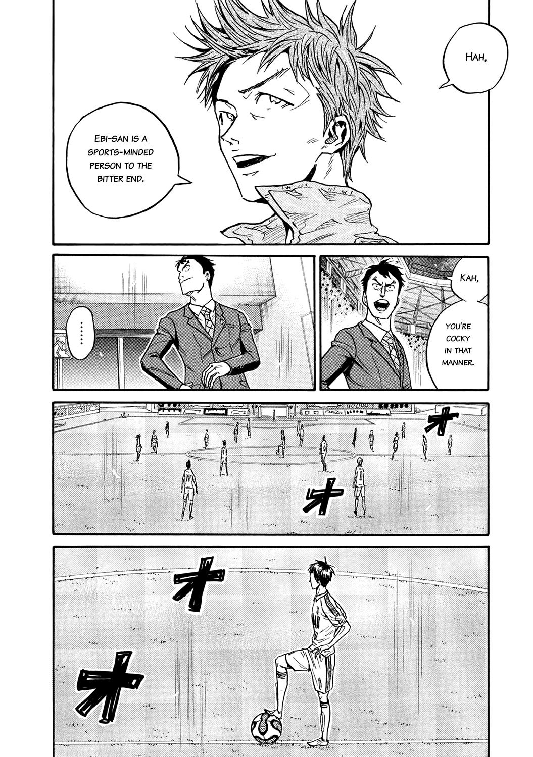 Giant Killing chapter 450 page 8