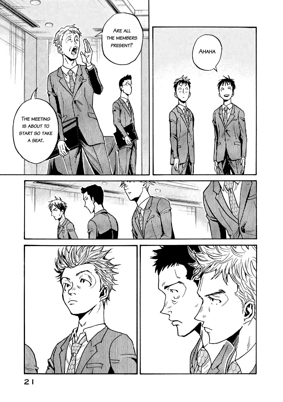 Giant Killing chapter 458 page 22