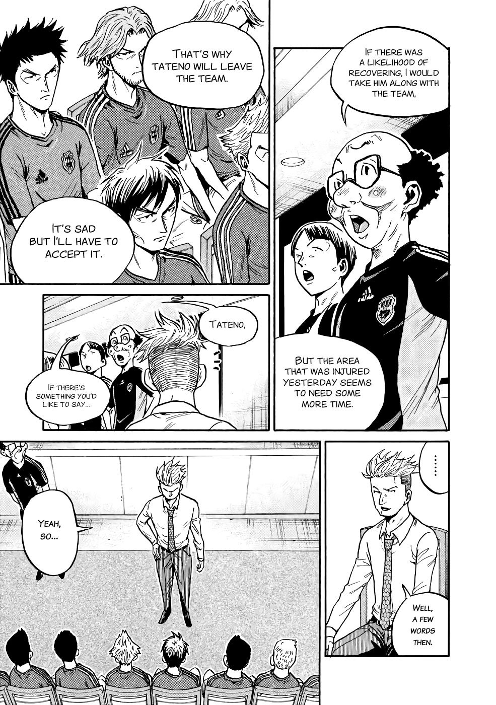 Giant Killing chapter 464 page 9