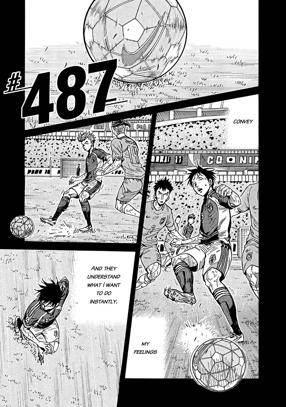 Giant Killing chapter 487 page 1