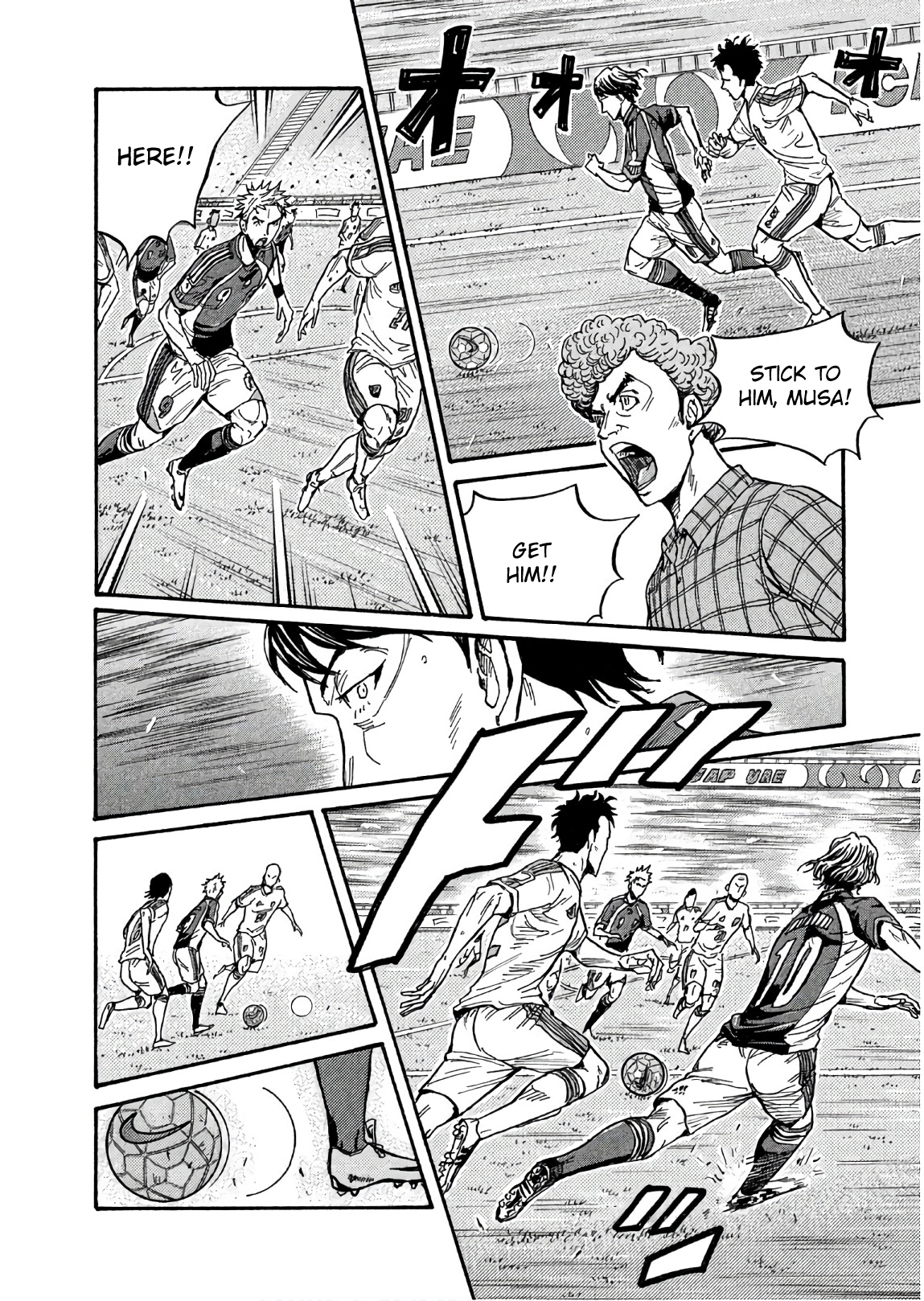 Giant Killing chapter 498 page 22