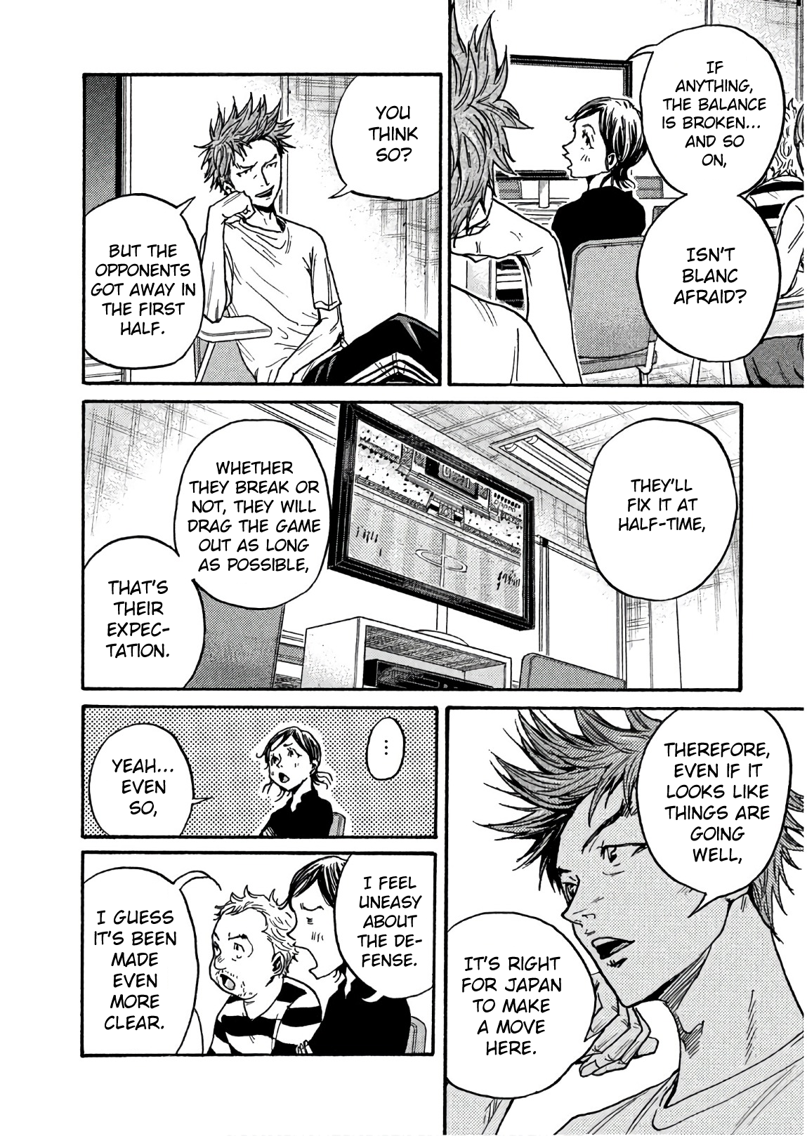 Giant Killing chapter 498 page 8