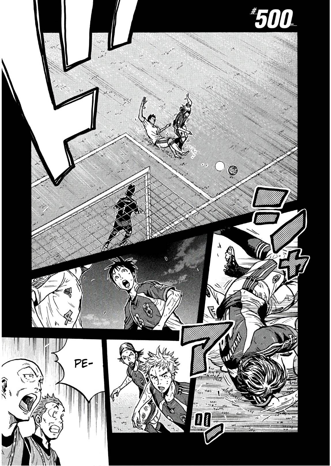 Giant Killing chapter 500 page 1