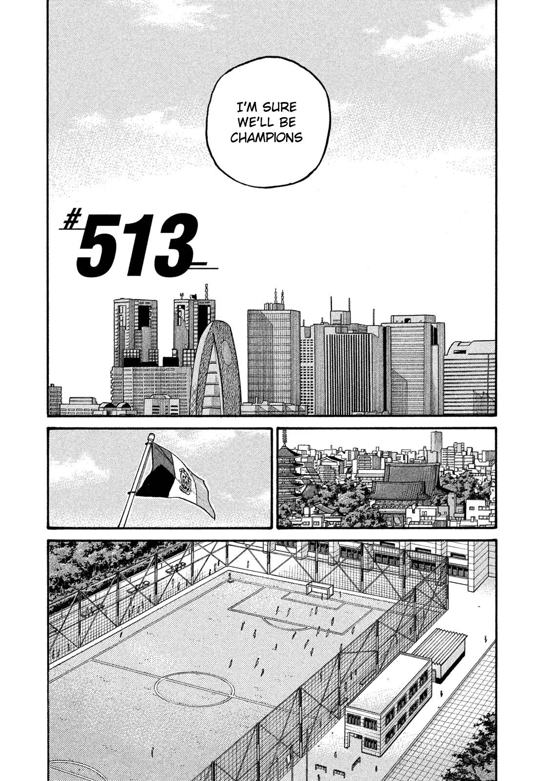 Giant Killing chapter 513 page 5