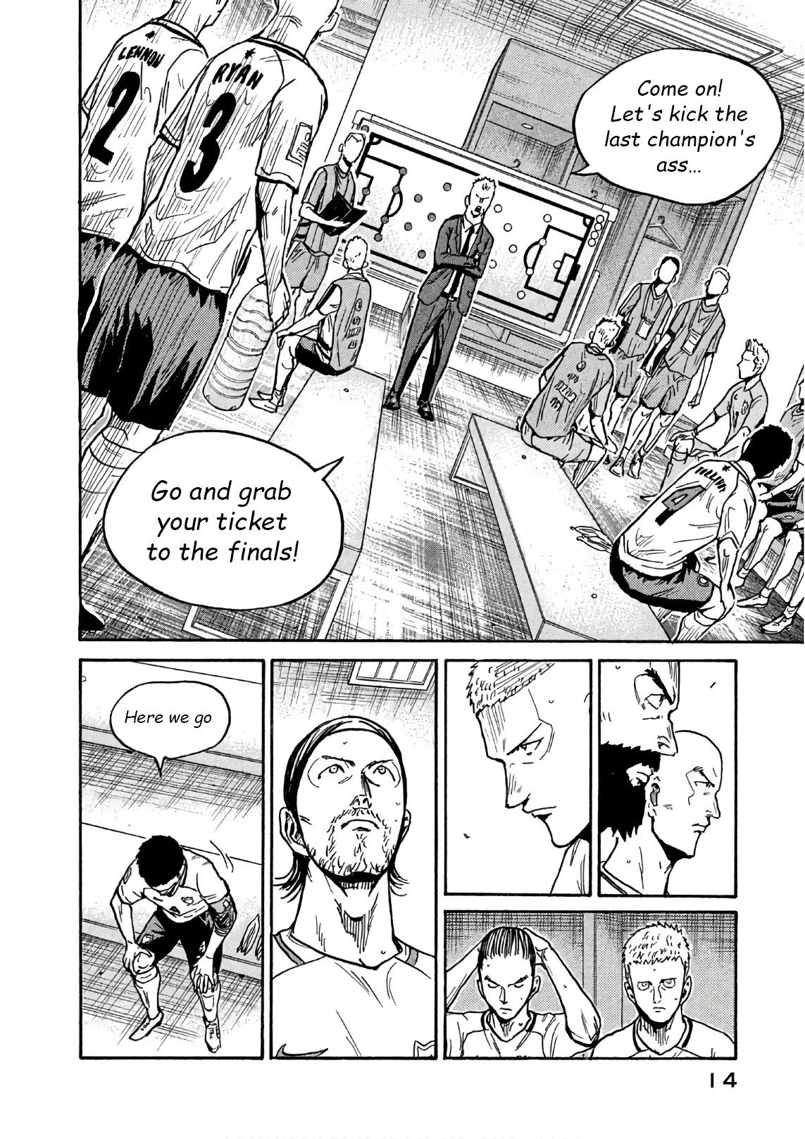 Giant Killing chapter 518 page 14