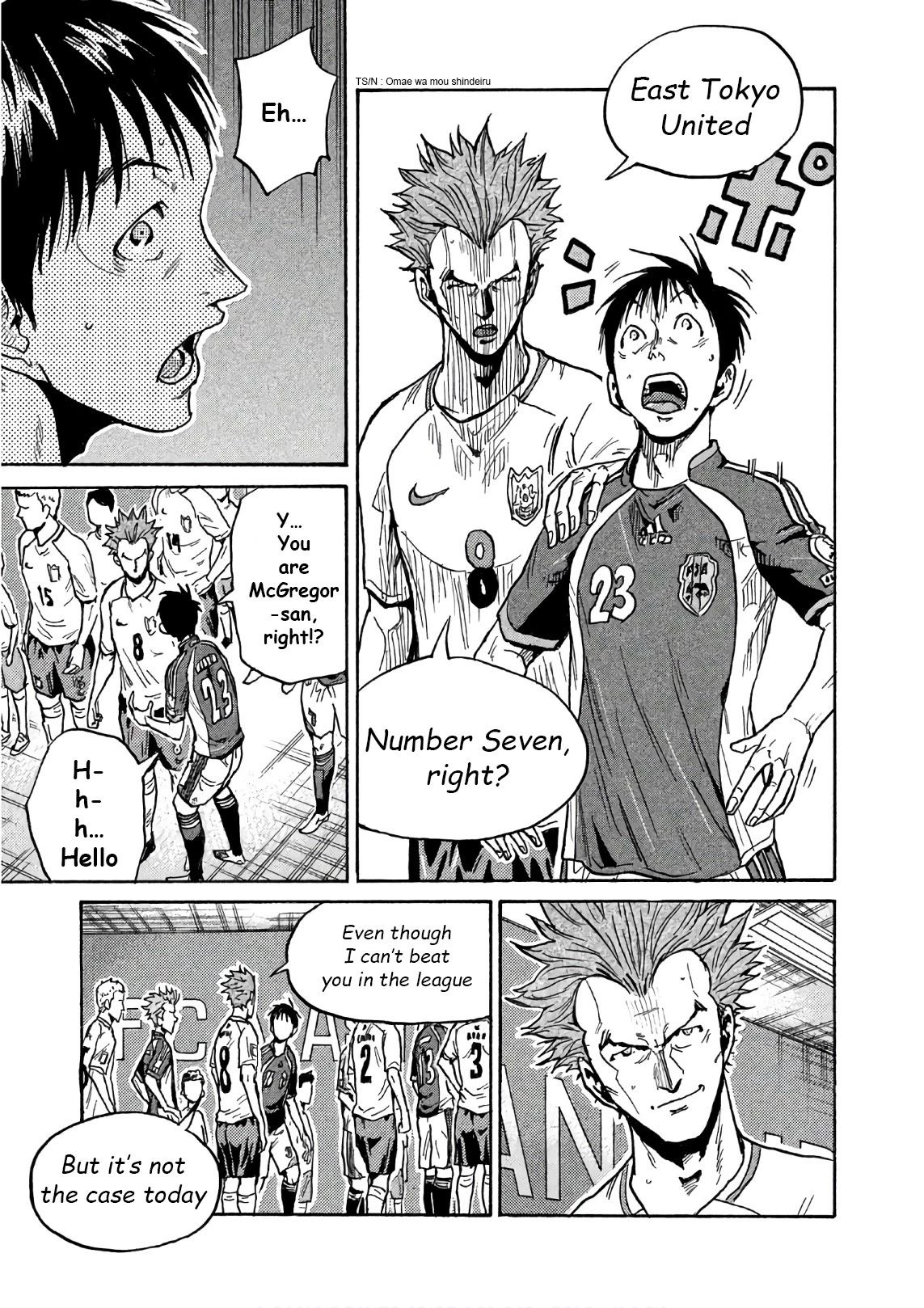 Giant Killing chapter 518 page 19