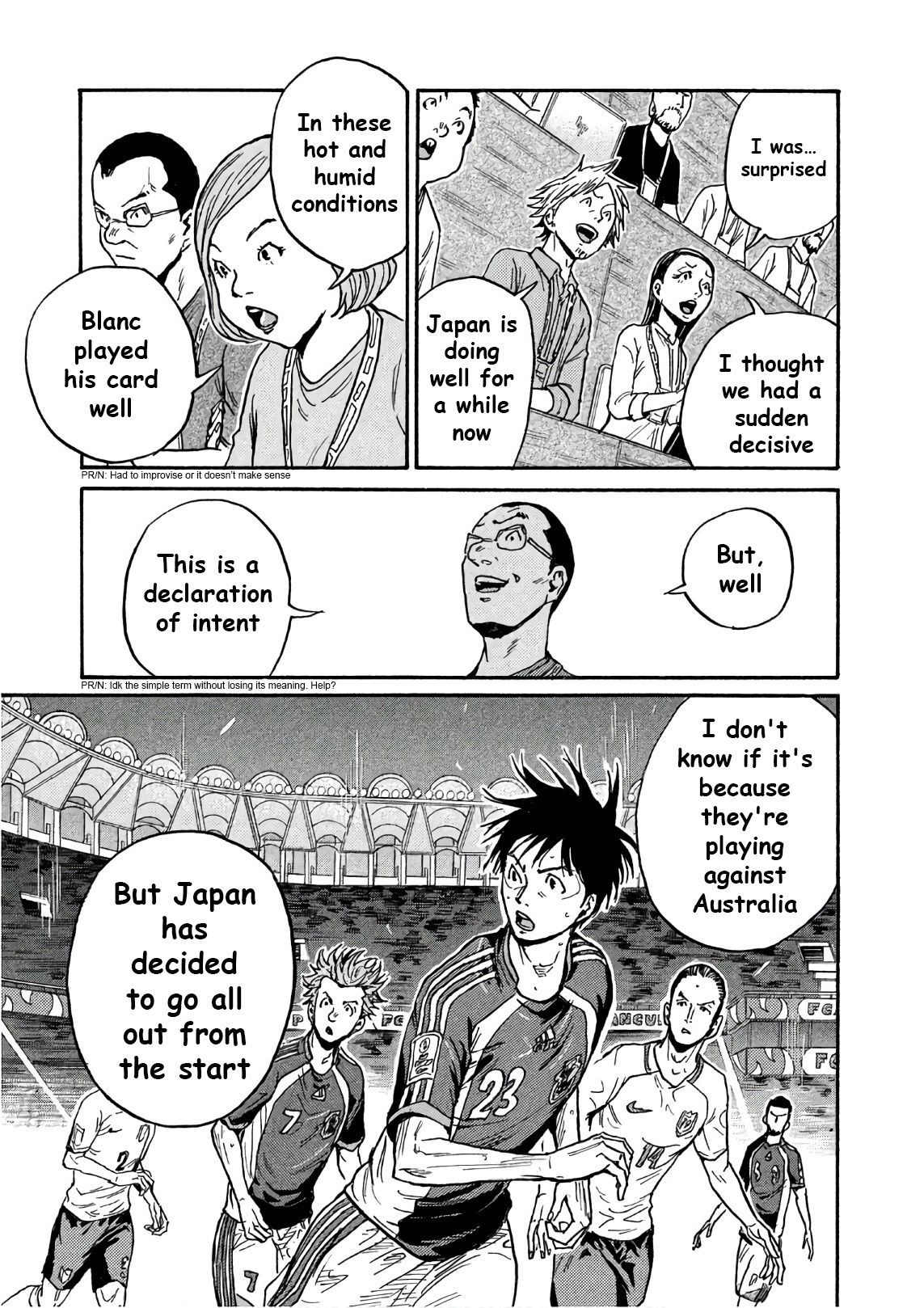 Giant Killing chapter 520 page 12