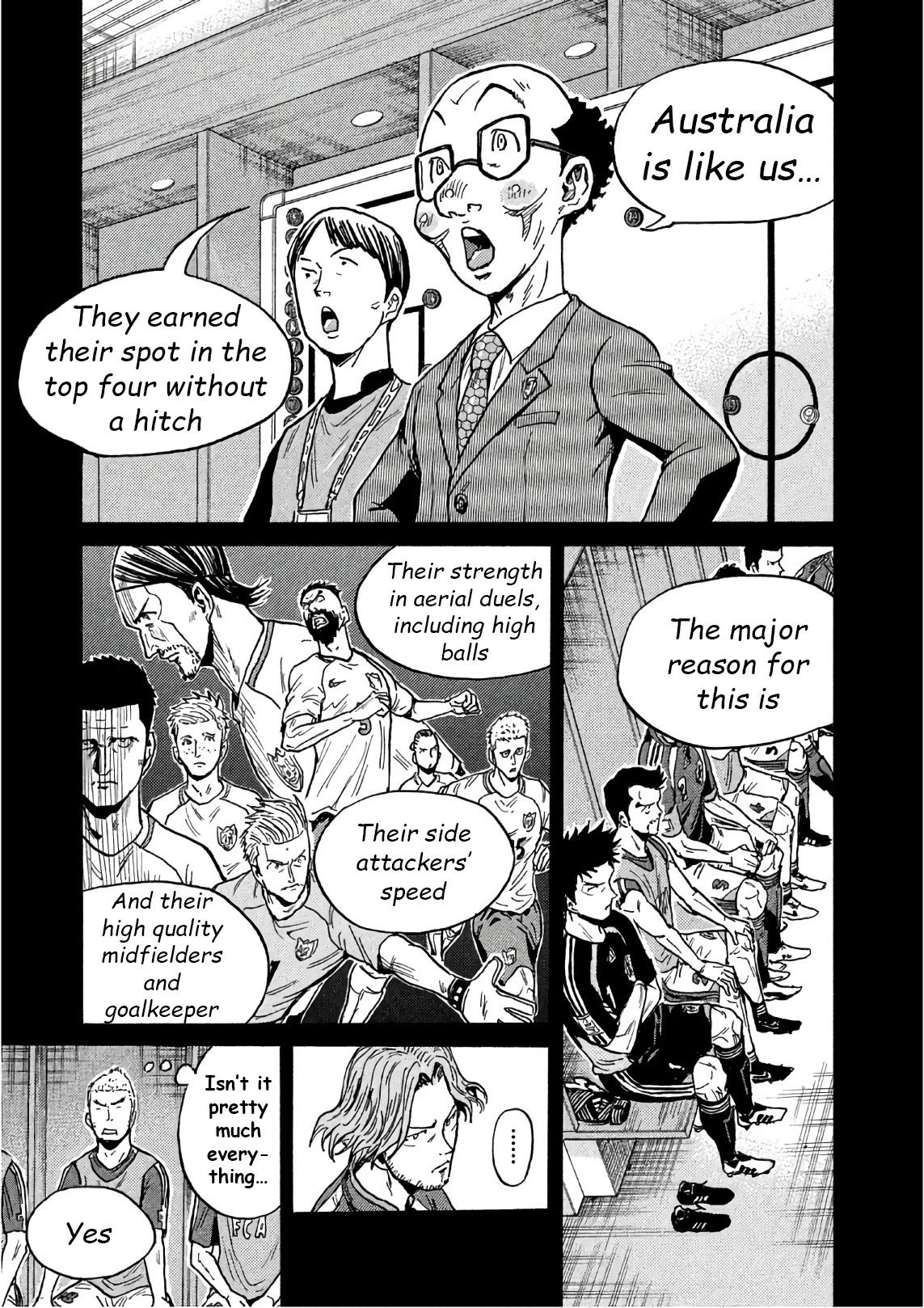 Giant Killing chapter 521 page 12