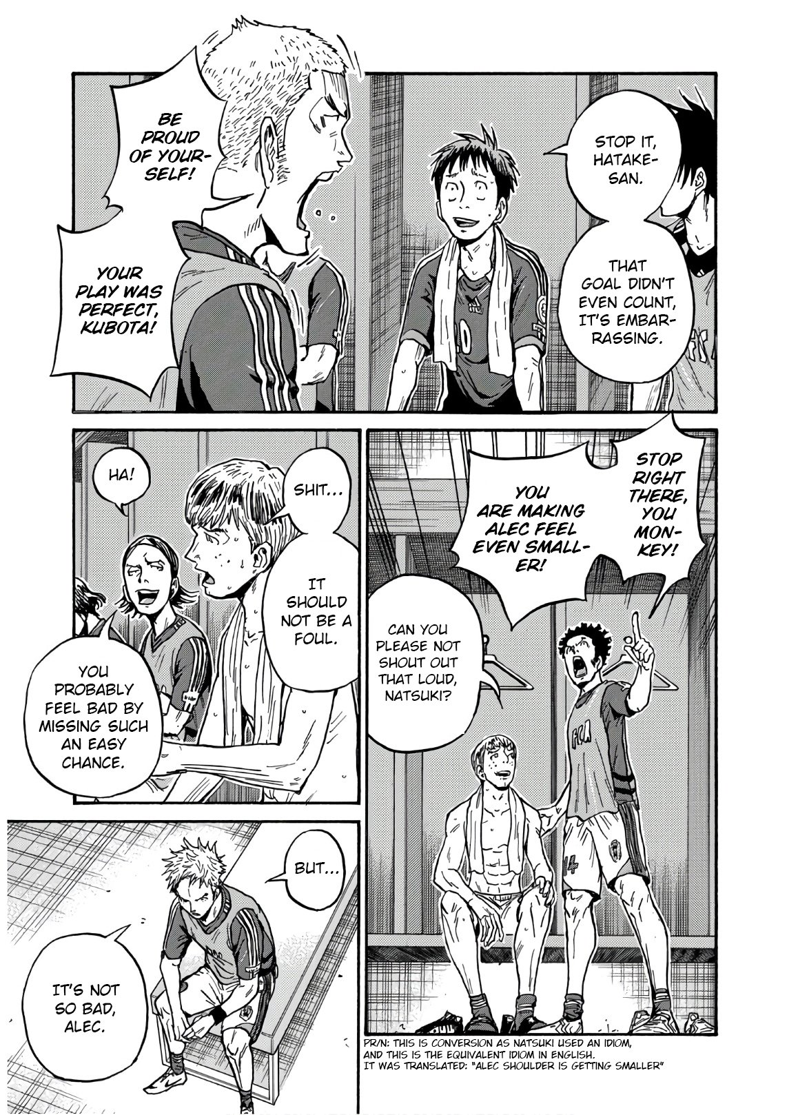 Giant Killing chapter 529 page 4