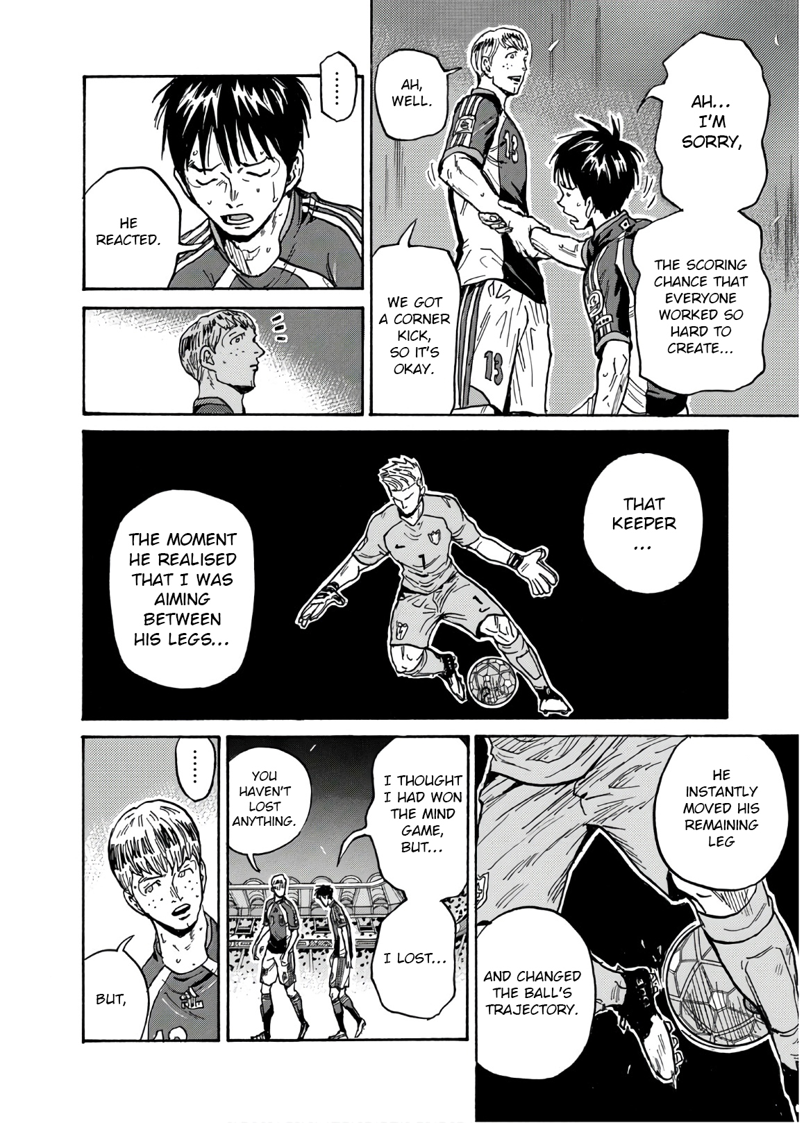 Giant Killing chapter 532 page 13