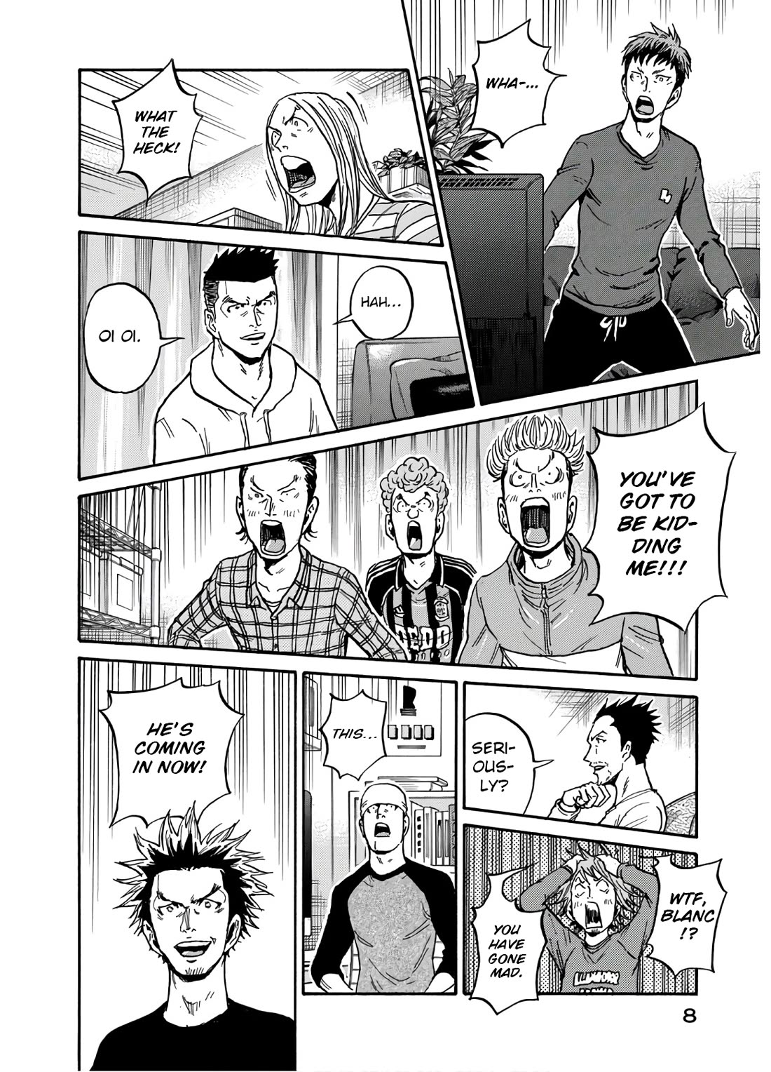 Giant Killing chapter 538 page 9