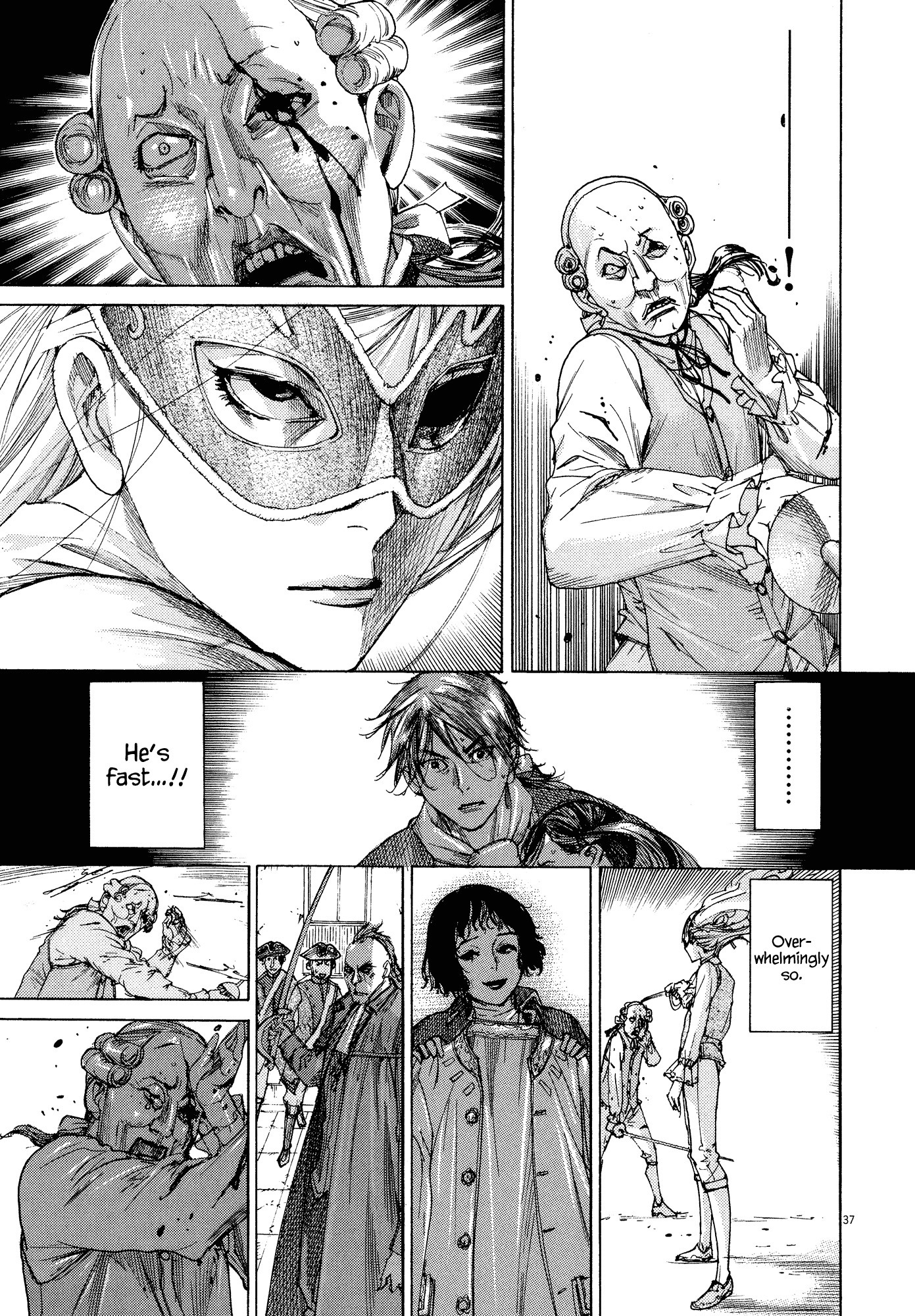 Gideon of the 3rd chapter 1 page 38