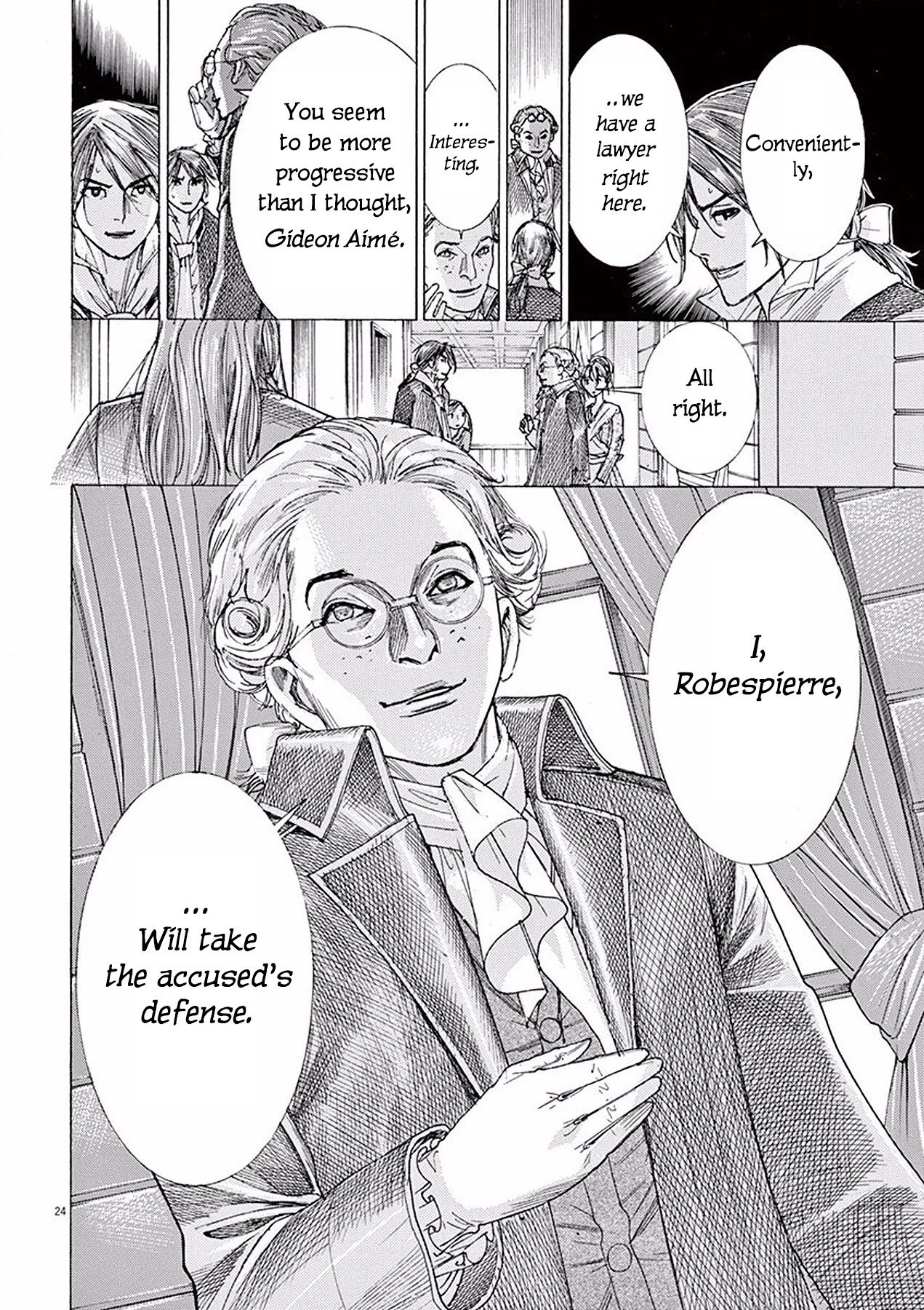 Gideon of the 3rd chapter 4 page 24