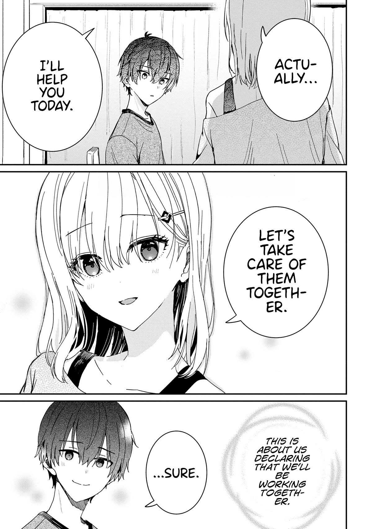 Gimai Seikatsu chapter 18.2 page 14