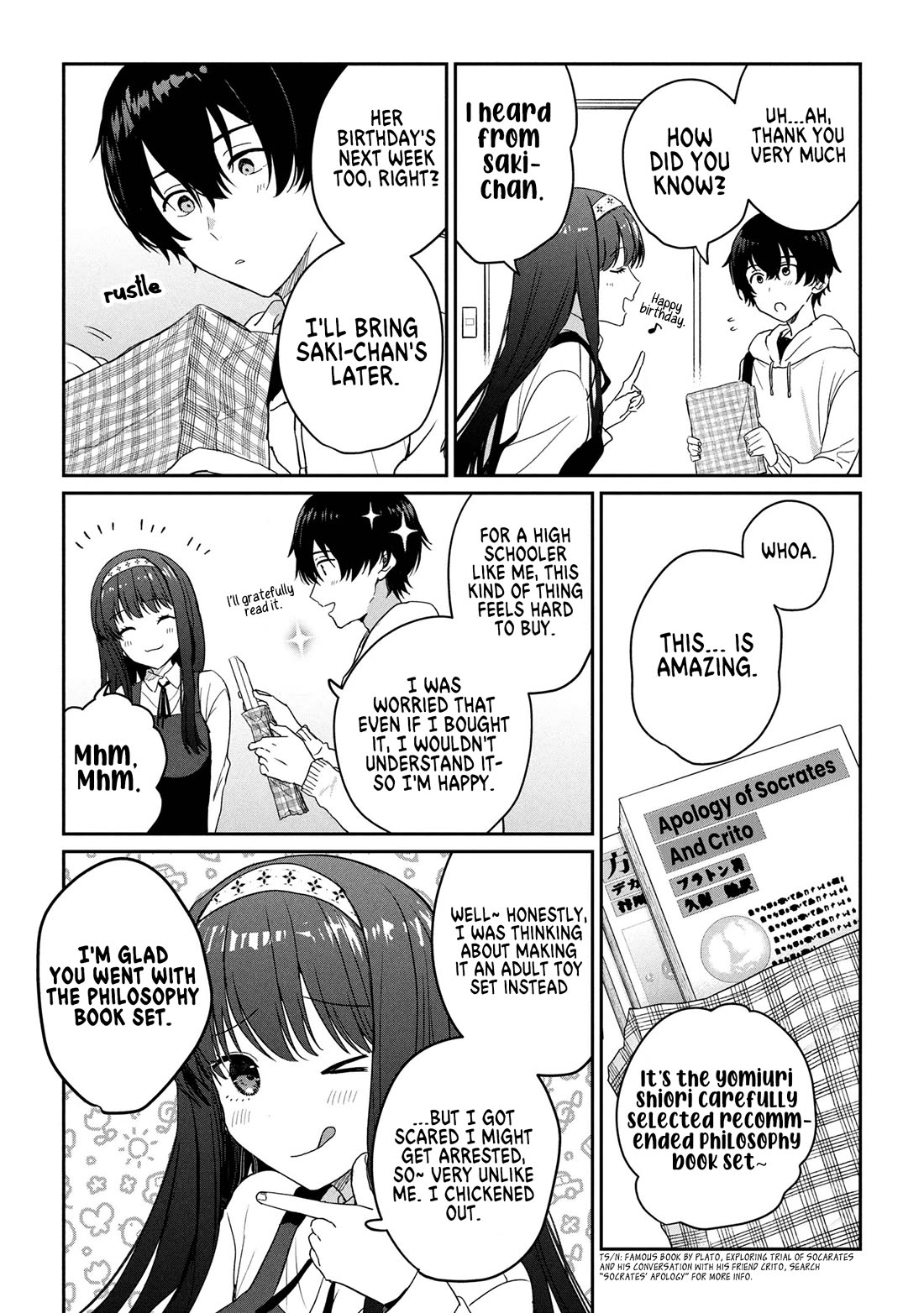 Gimai Seikatsu chapter 31.1 page 10