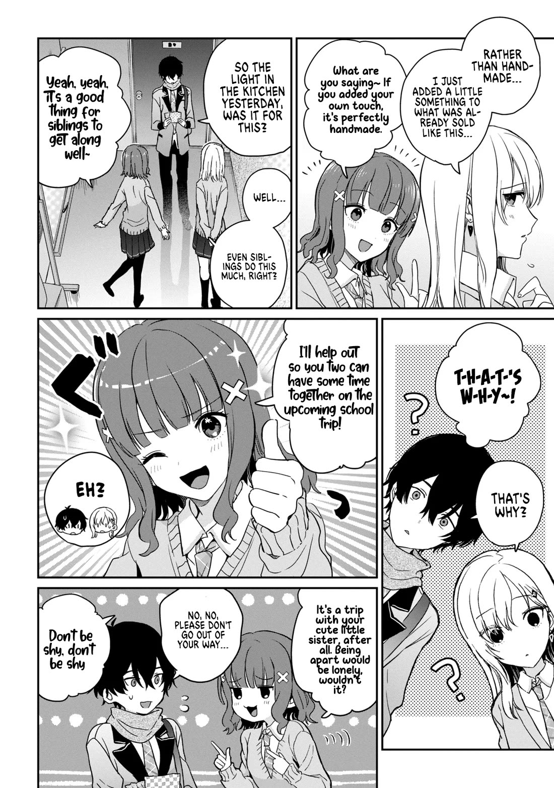 Gimai Seikatsu chapter 37.1 page 4
