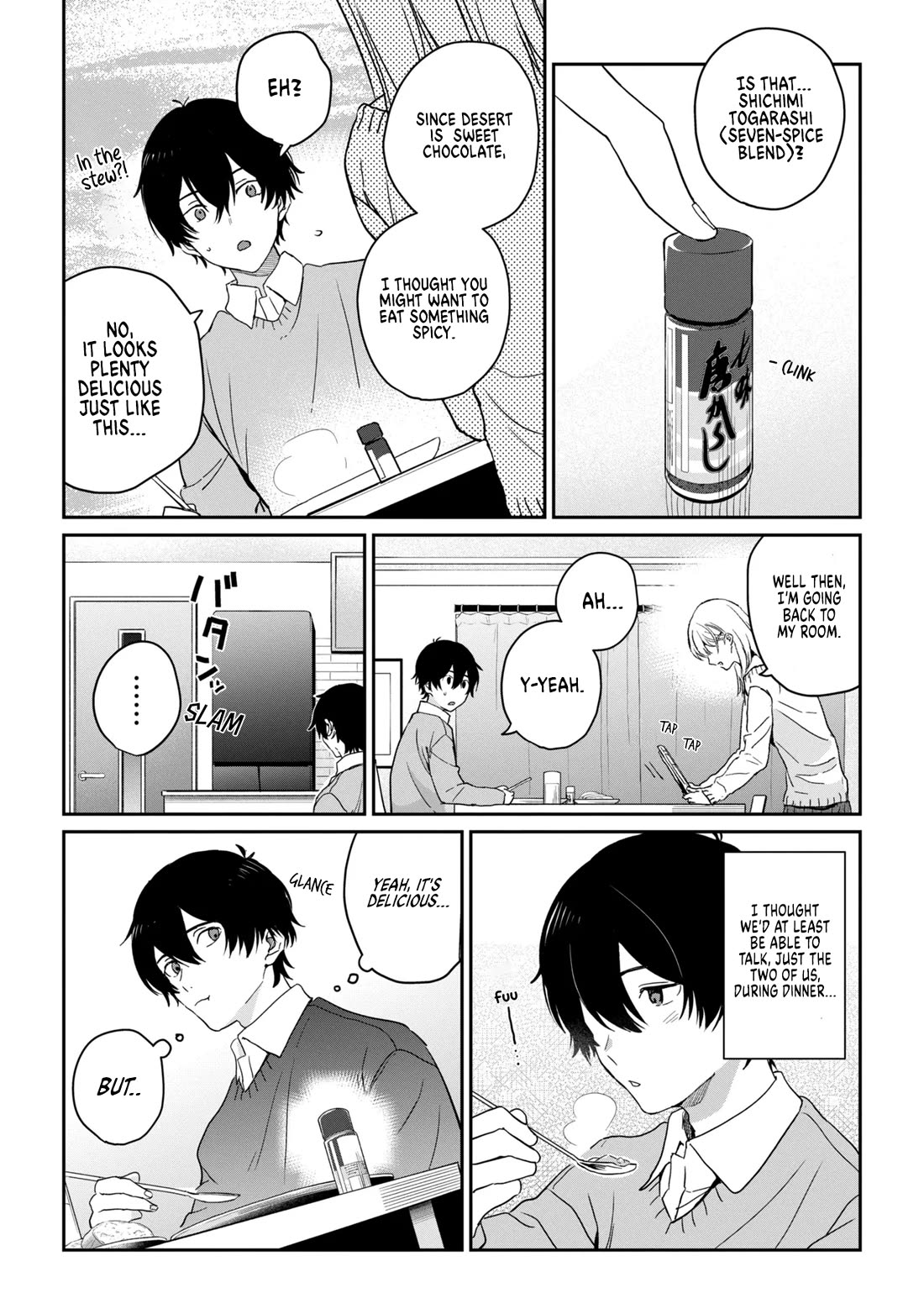 Gimai Seikatsu chapter 37.2 page 3