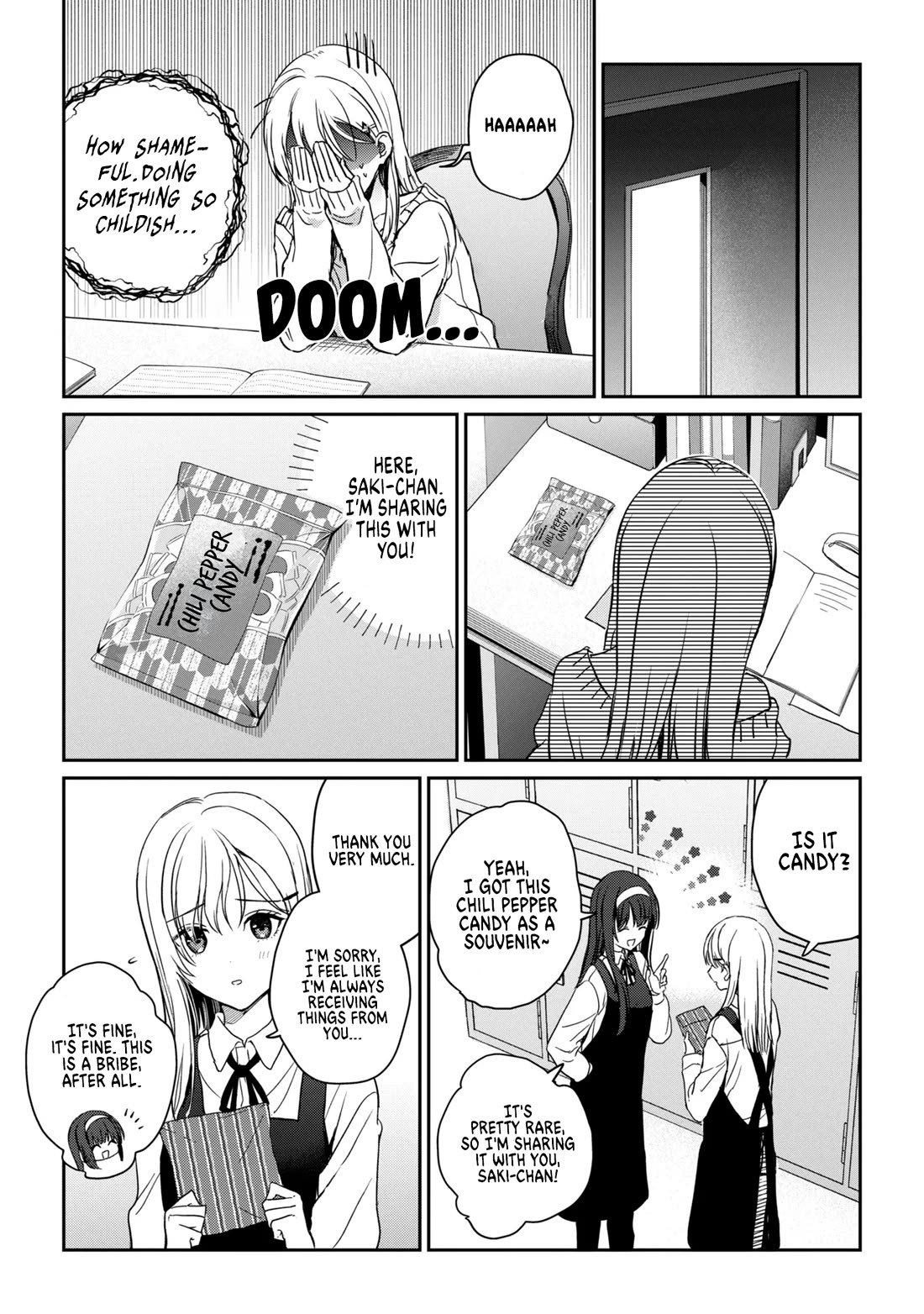 Gimai Seikatsu chapter 37.2 page 5