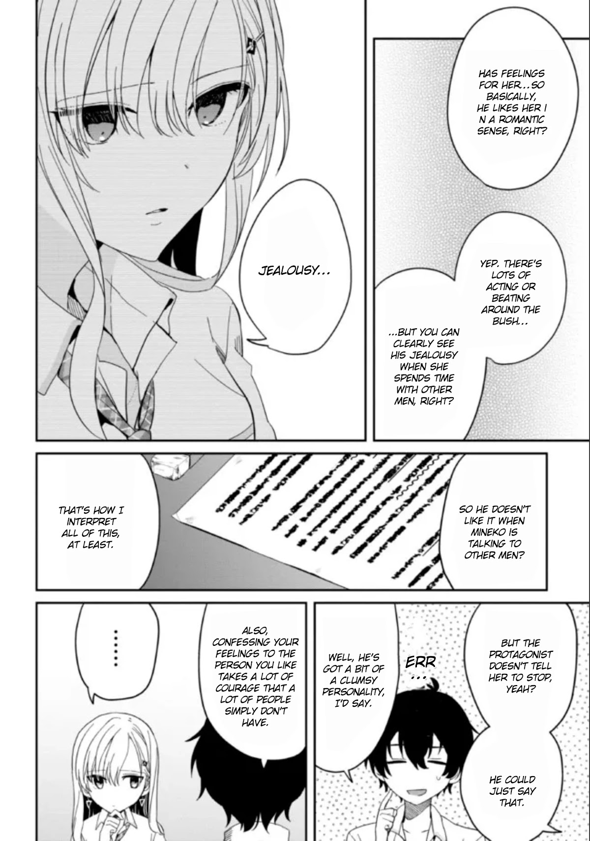 Gimai Seikatsu chapter 8.1 page 10