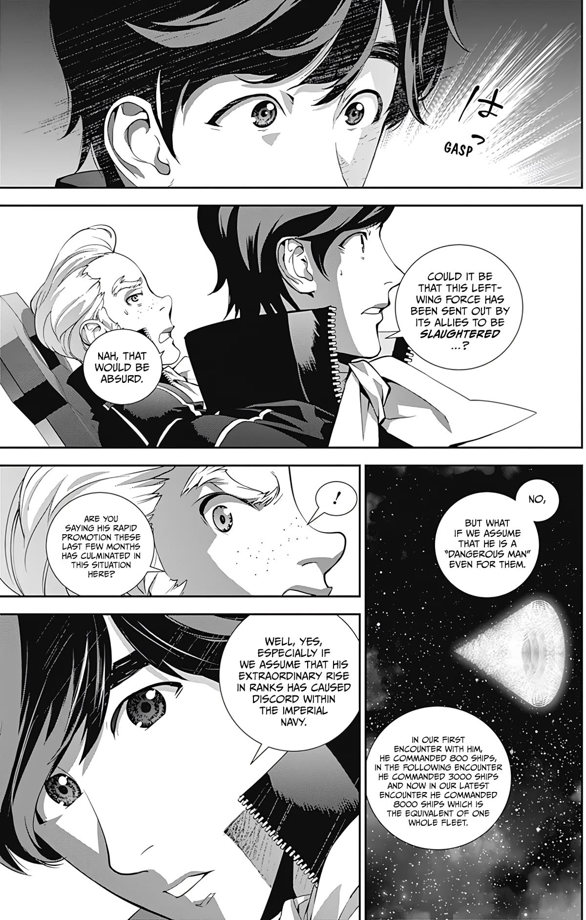Ginga Eiyuu Densetsu (FUJISAKI Ryu) chapter 49 page 8