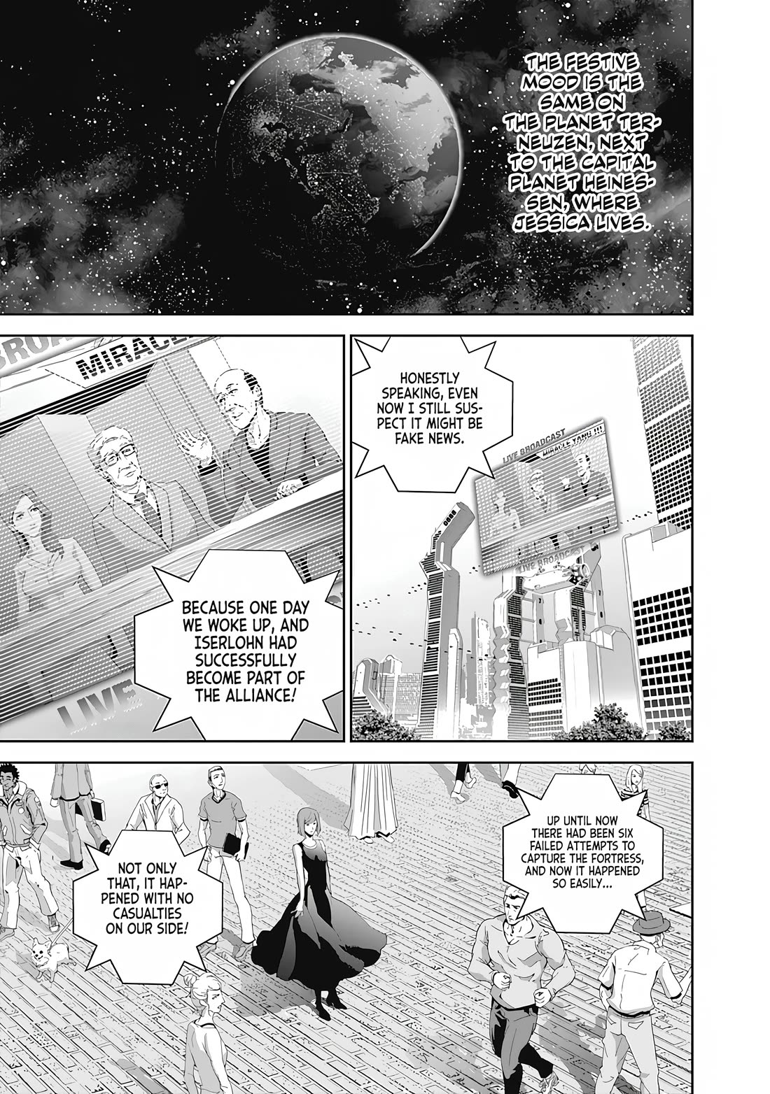 Ginga Eiyuu Densetsu (FUJISAKI Ryu) chapter 69 page 8