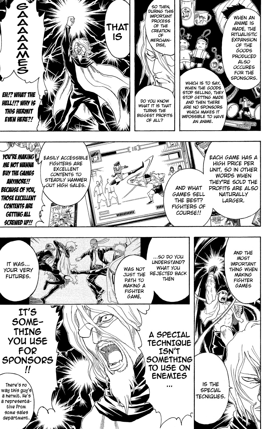 Gintama chapter 312 page 6