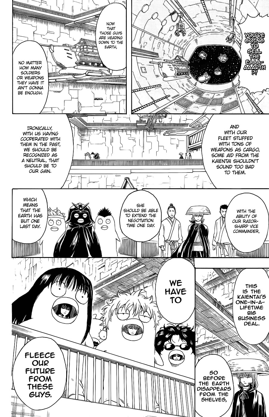 Gintama chapter 355 page 10