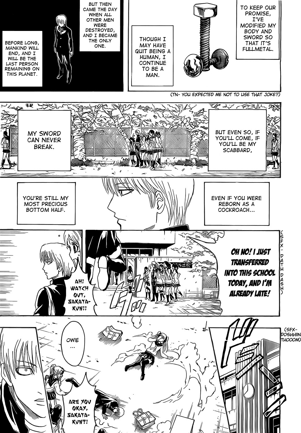 Gintama chapter 380 page 4