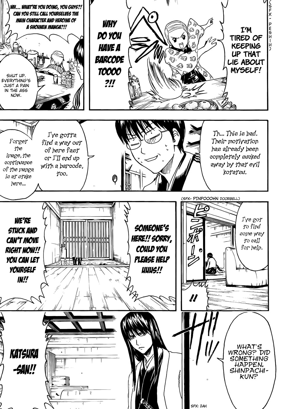 Gintama chapter 383 page 8