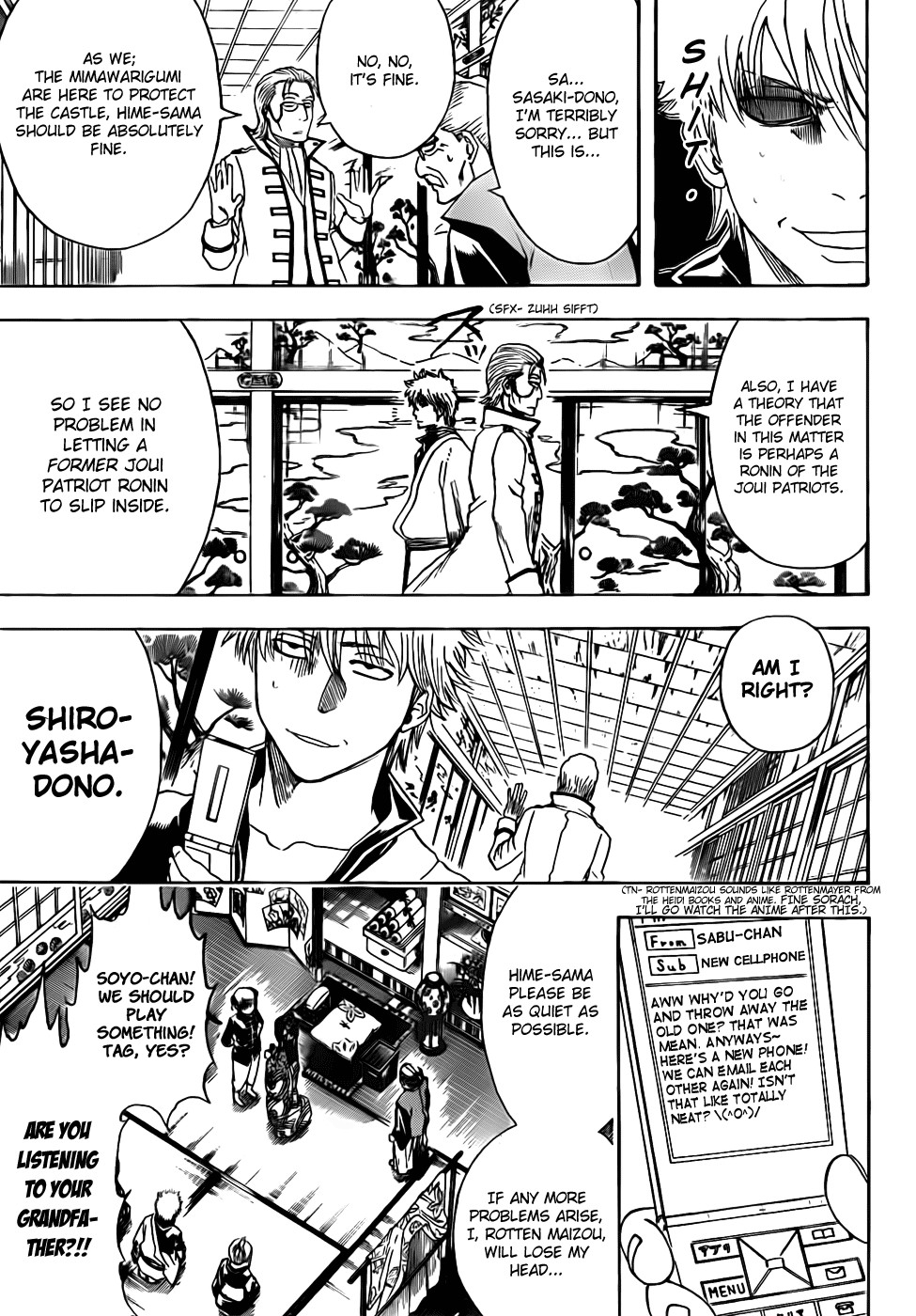 Gintama chapter 387 page 10