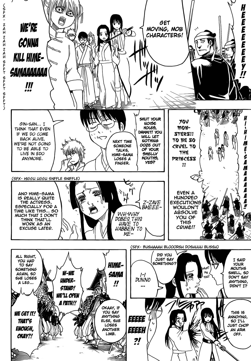 Gintama chapter 390 page 9