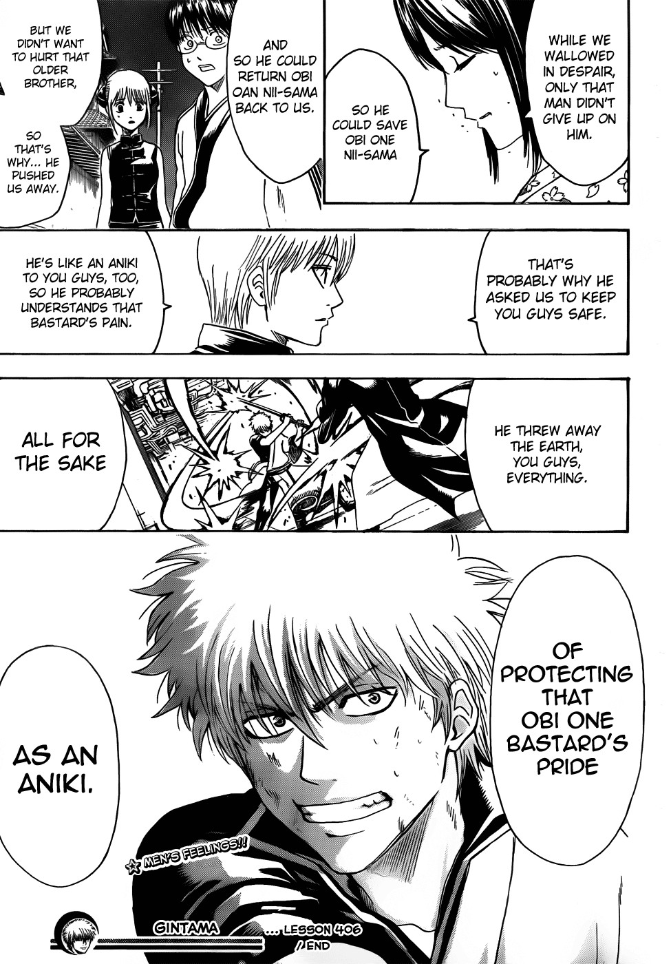 Gintama chapter 406 page 18