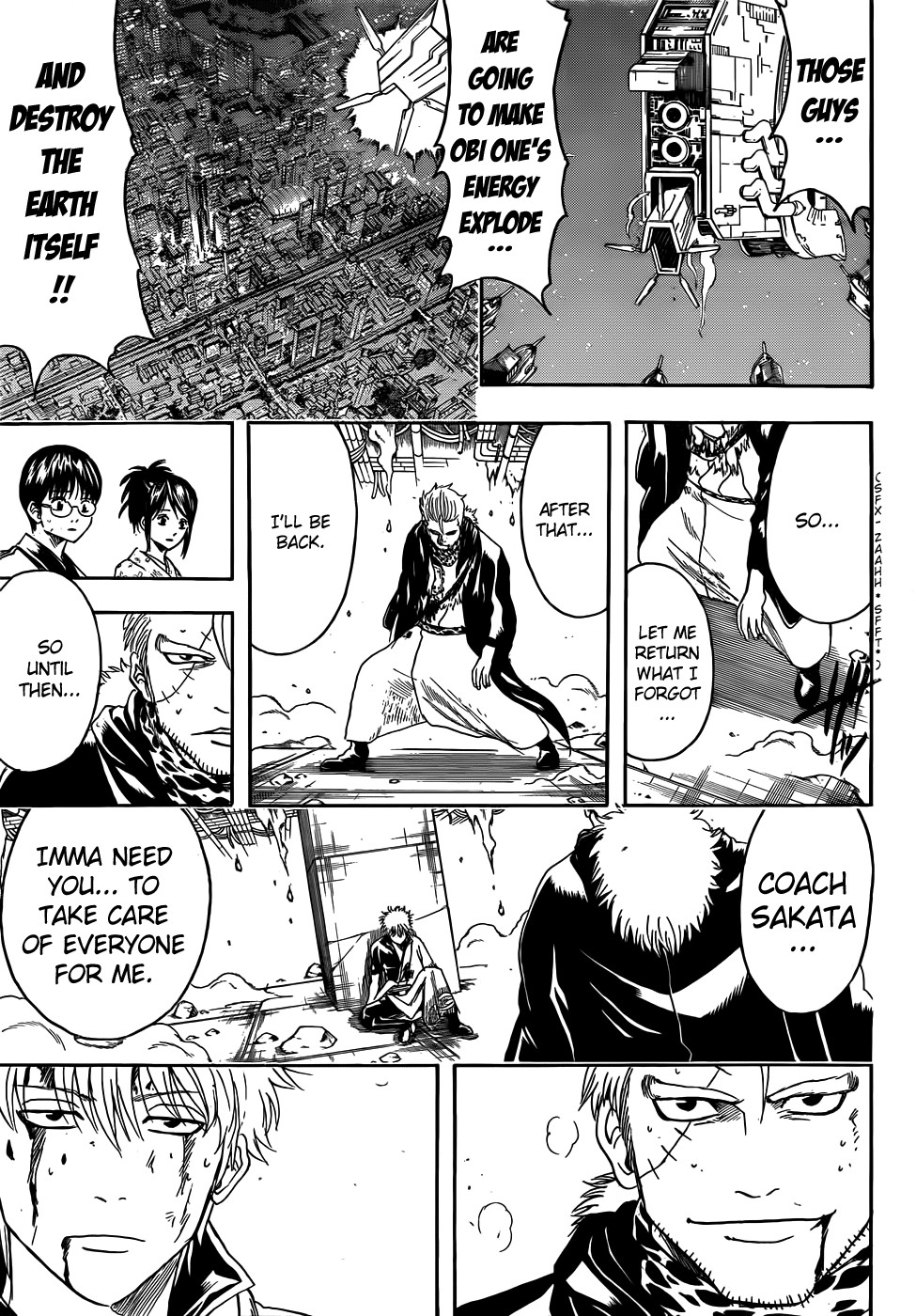 Gintama chapter 409 page 10